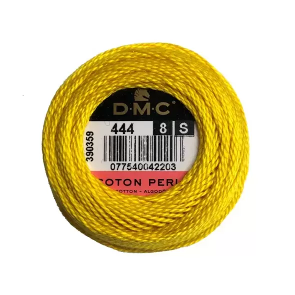 Нитка DMC Pearl Cotton Balls 444 (8)  (арт. 17874)