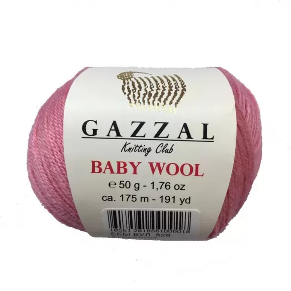 Пряжа Gazzal Baby Wool №828  (арт. 18561) | Фото 1