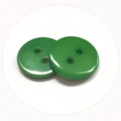 Пуговица на две дырки. Зеленый 18
                , (арт. 15540)