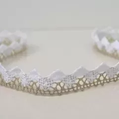 Кружево лён+белый 1057-N1
                , (арт. 13915)