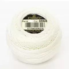 Нитка DMC Pearl Cotton Balls 3865 (8)
                , (арт. 16171)