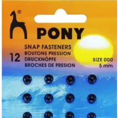 Кнопки одежные Pony (Индия)
                , (арт. 10801)