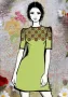 Схема женского платья  081607  (арт. 15022) | Фото 1