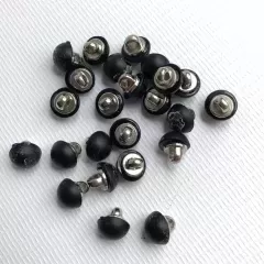 Гудзик 543. На ніжці, матовий. Чорний
                , (арт. 17952)