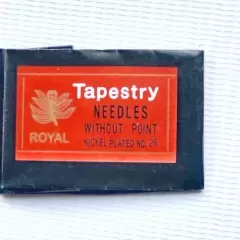 Голка гобеленова для вишивання.(тупа) Tapestry 26
                , (арт. 17528)