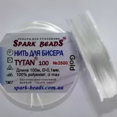 Нитка для бісеру Tytan Gold 100 №2500
                , (арт. 12920)