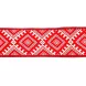 Тасьма декоративна червоно-чорна 16-30/30960  (арт. 17723) | Фото 2