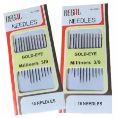 Набор игл "Regal needles" для слепых с золотым ушком 3/9
                , (арт. 19113)