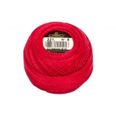 Нитка DMC Pearl Cotton Balls 321 (8)
                , (арт. 16175)