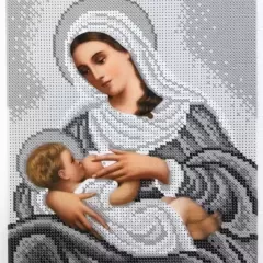 Схема " Богородиця Годувальниця"  Сірий БСР-4215
                , (арт. 15827)