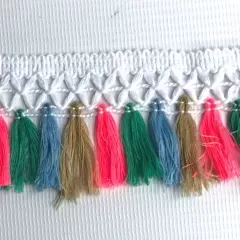 Тасьма з різнокольоровою бахромою
                , (арт. 17929)