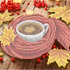 Схема "Осенняя кофе" БС 4225
                , (арт. 18436)