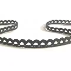 Мереживо темно-сіре D840-6Т
                , (арт. 15902)