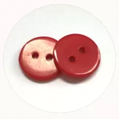Пуговица на две дырки. Красный 18
                , (арт. 15542)