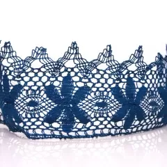 Мереживо темно-синє 1536/70К56
                , (арт. 14498)