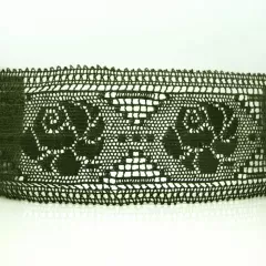 Мереживо темно-зелене 2017/81W58
                , (арт. 14499)