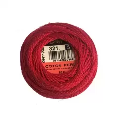 Нитка DMC Pearl Cotton Balls 321 (5)
                , (арт. 18646)