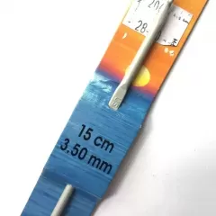 Алюминиевый крючок с тефлоновым покрытием 3,50 мм (15 см Pony)
                , (арт. 12772)