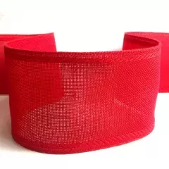 Лента-канва. Красный с красным кантом
                , (арт. 18427)