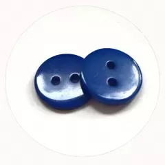 Пуговица на две дырки. Синий 18
                , (арт. 15541)