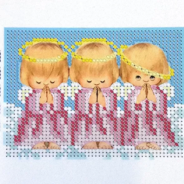 Схема "Три ангелочка" БСР-6060  (арт. 15854)