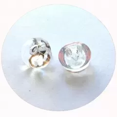 Гудзик на ніжці. Прозорий 1012
                , (арт. 15535)