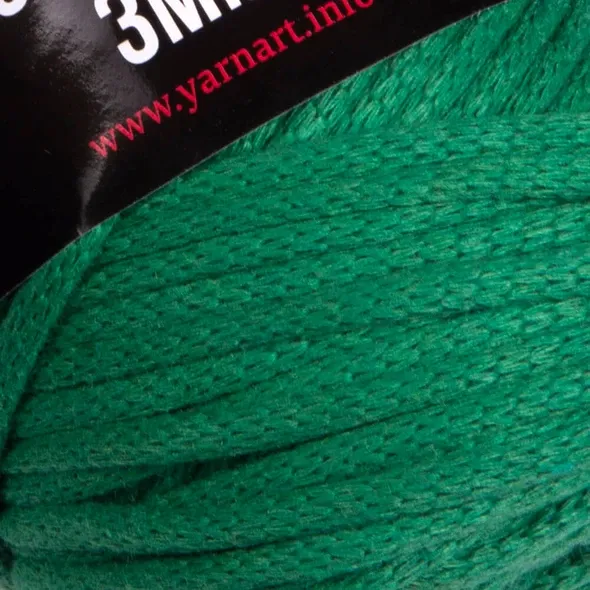 Пряжа  Macrame Cord 3mm #759 зелений  (арт. 20210) | Фото 2