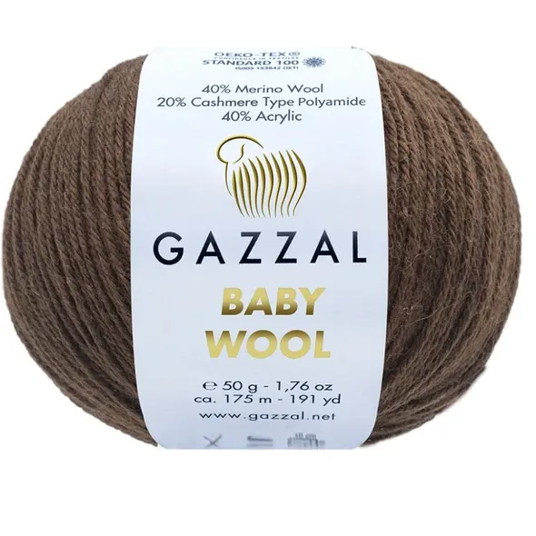 Пряжа Gazzal Baby Wool №807  (арт. 20229) | Фото 1