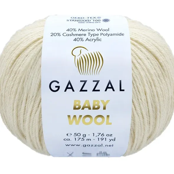 Пряжа Gazzal Baby Wool №829  (арт. 20227) | Фото 1