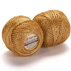 Пряжа YarnArt Camellia. Жовте Золоте 419
                , (арт. 17480)