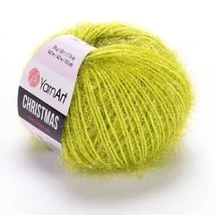 Пряжа YarnArt Christmas. Салатовий 37
                , (арт. 17483)