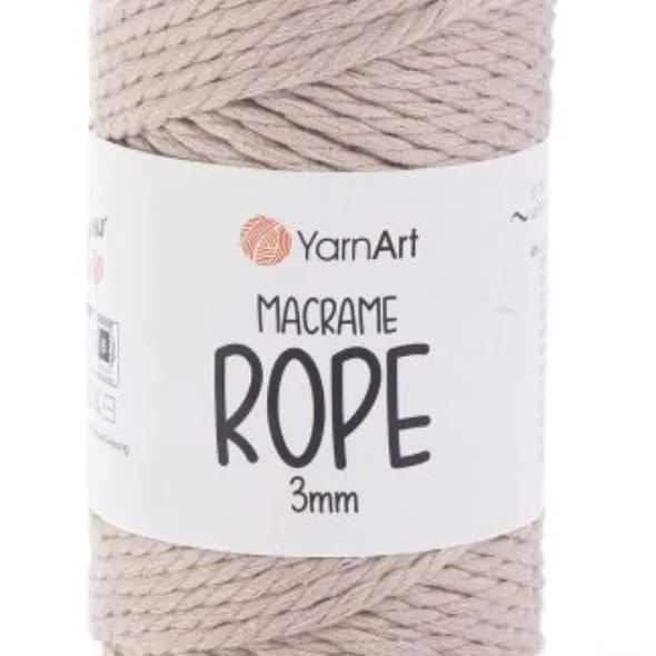 Пряжа YarnArt  Macrame ROPE 3mm (753)  (арт. 21377)