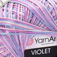 Пряжа YarnArt Violet меланж сиреневый 3053