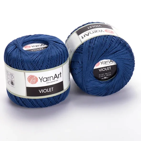 Пряжа YarnArt Violet  синий 154  (арт. 20638) | Фото 1