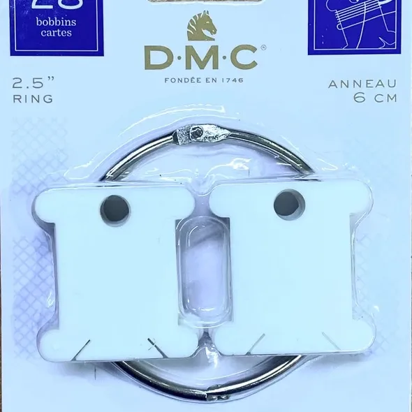 Шпулі пласт.з кільцем  (ДМС) 28 шт  (арт. 21244)