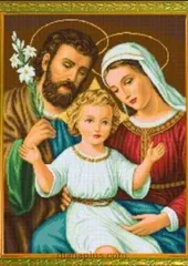 Схема для вишивки "Святе сімейство"
                , (арт. 20452)