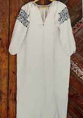 "Сорочка жіноча з вирізуванням "№1за взірцями з фондів заповідника "Переяслав"
                , (арт. 20904)