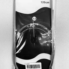 Спицы для вязания круговые №3,5 (на тросике 120см)
                , (арт. 20032)