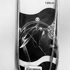 Спицы для вязания круговые №4,5 (на тросике 120см)
                , (арт. 20296)