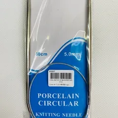 Спиці для в'язання кругові №5 (на тросі 60см)
                , (арт. 20027)