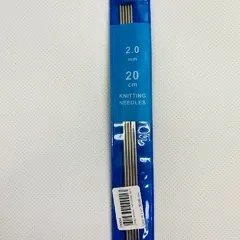 Спицы вязальные двохконцевые (носочные) №2
                , (арт. 19334)