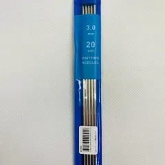 Спицы вязальные двохконцевые (носочные) №3
                , (арт. 12769)