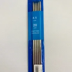 Спицы вязальные двохконцевые (носочные) №4,5
                , (арт. 20030)