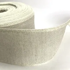 Стрічка-канва 933/70-30. Натуральний льон з білим кантом
                , (арт. 20628)