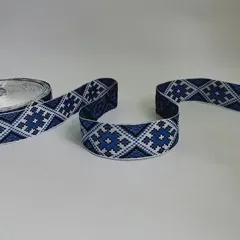 Тесьма декоративная синяя
                , (арт. 12065)