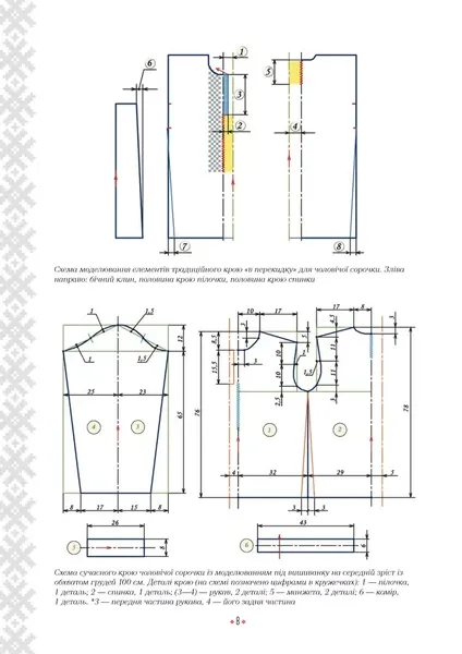 Українська вишиванка. Мальовничі узори, мотиви, схеми крою Л.Бебешко  (арт. 16101) | Фото 8